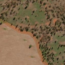 Satellite imagery of Ballyrogan Gap, AU