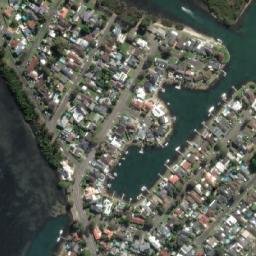 Satellite imagery of Blackwall Point, AU
