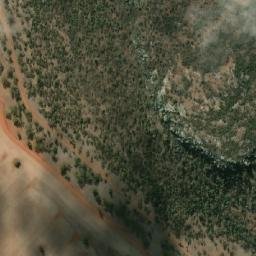 Satellite imagery of Quart Pot Hill, AU