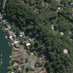 Satellite imagery of Blackwall Point, AU