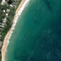 Satellite imagery of Second Point, AU