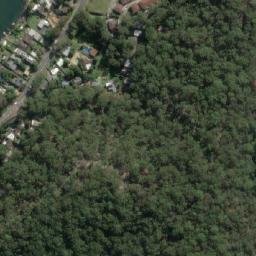 Satellite imagery of Blackwall Point, AU