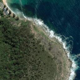 Satellite imagery of Second Point, AU