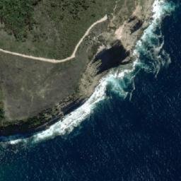 Satellite imagery of Second Point, AU