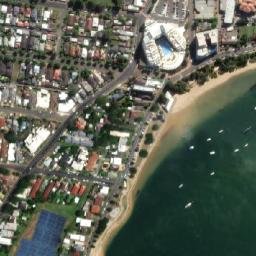 Satellite imagery of Half Tide Rocks, AU
