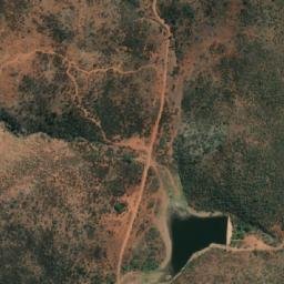 Satellite imagery of Mount Hughie, AU