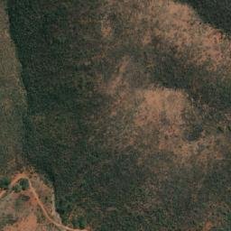 Satellite imagery of Mount Hughie, AU