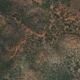 Satellite imagery of Mount Hughie, AU