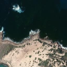 Satellite imagery of Cape Naturaliste, AU