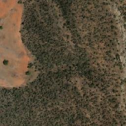 Satellite imagery of Womba Peak, AU