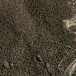Satellite imagery of cairn, AU