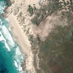 Satellite imagery of Cape Naturaliste, AU