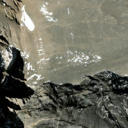 Satellite imagery of Cerro Piuquenes, AR