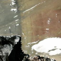 Satellite imagery of Cerro Piuquenes, AR