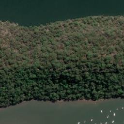 Satellite imagery of Kangaroo Point, AU
