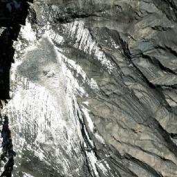 Satellite imagery of Cerro Piuquenes, AR