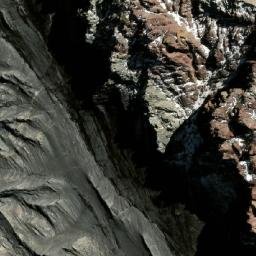Satellite imagery of Cerro Piuquenes, AR