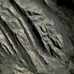 Satellite imagery of Cerro Piuquenes, AR