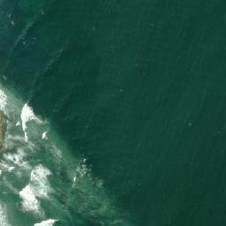 Satellite imagery of Three Sisters, ZA
