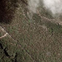 Satellite imagery of Mount York marker, AU