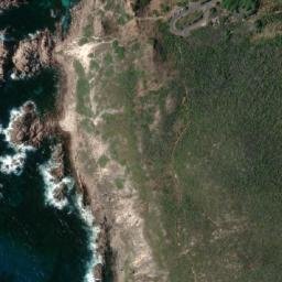 Satellite imagery of Sugarloaf Rock, AU