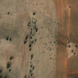 Satellite imagery of Mount Gregory, AU
