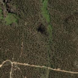 Satellite imagery of Chain Peak, AU