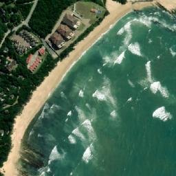 Satellite imagery of Piano Rocks, ZA