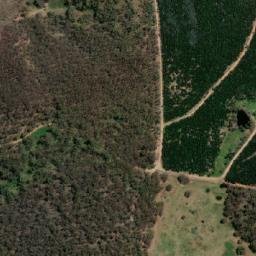 Satellite imagery of Lowes Mountain, AU