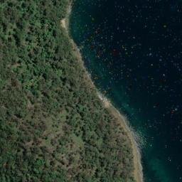 Satellite imagery of Longnose Point, AU