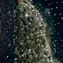 Satellite imagery of Stripe Point, AU