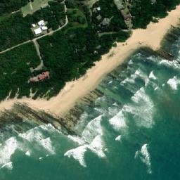 Satellite imagery of Rinkhals Rocks, ZA