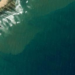 Satellite imagery of Piano Rocks, ZA