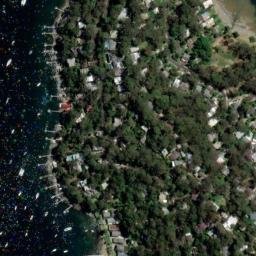 Satellite imagery of Stripe Point, AU