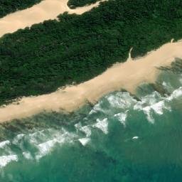 Satellite imagery of Rinkhals Rocks, ZA