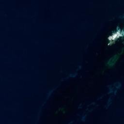Satellite imagery of Cormorant Rock, AU
