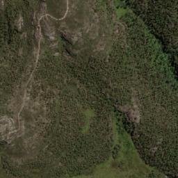 Satellite imagery of Mount Hay, AU