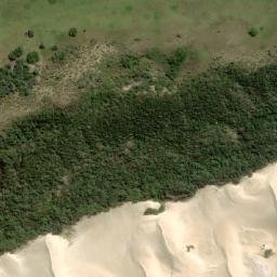 Satellite imagery of Mushroom Rocks, ZA
