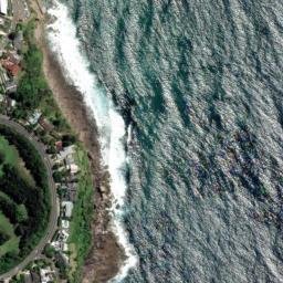 Satellite imagery of Hole-in-the-Wall, AU