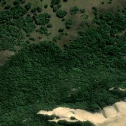 Satellite imagery of Ship Rock, ZA