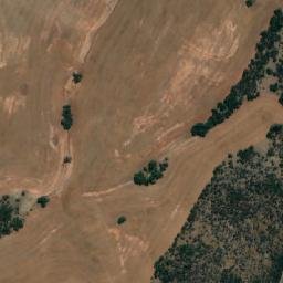 Satellite imagery of Simms and Bradley Mine, AU