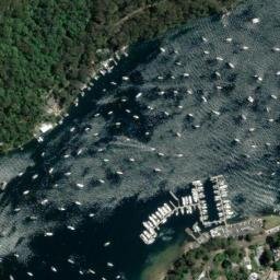 Satellite imagery of Church Point, AU