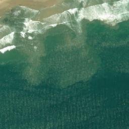 Satellite imagery of Ship Rock, ZA
