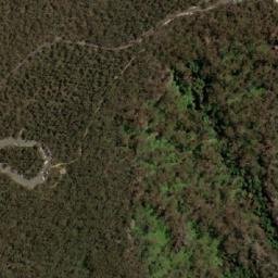 Satellite imagery of Evans Lookout, AU