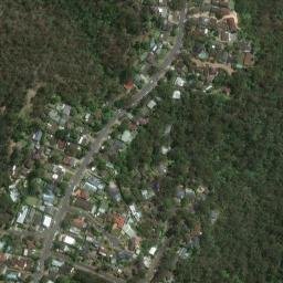 Satellite imagery of Hornsby Test Line PM58064, AU