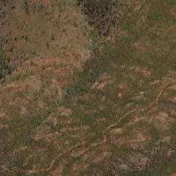 Satellite imagery of Melougel Mountain, AU