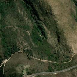 Satellite imagery of cairn, ZA