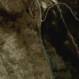 Satellite imagery of cairn, ZA
