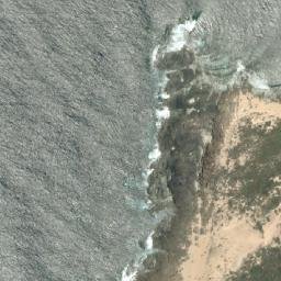 Satellite imagery of Cape Clairault, AU