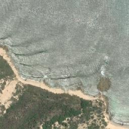 Satellite imagery of Cape Clairault, AU